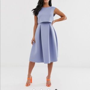 ASOS periwinkle dress